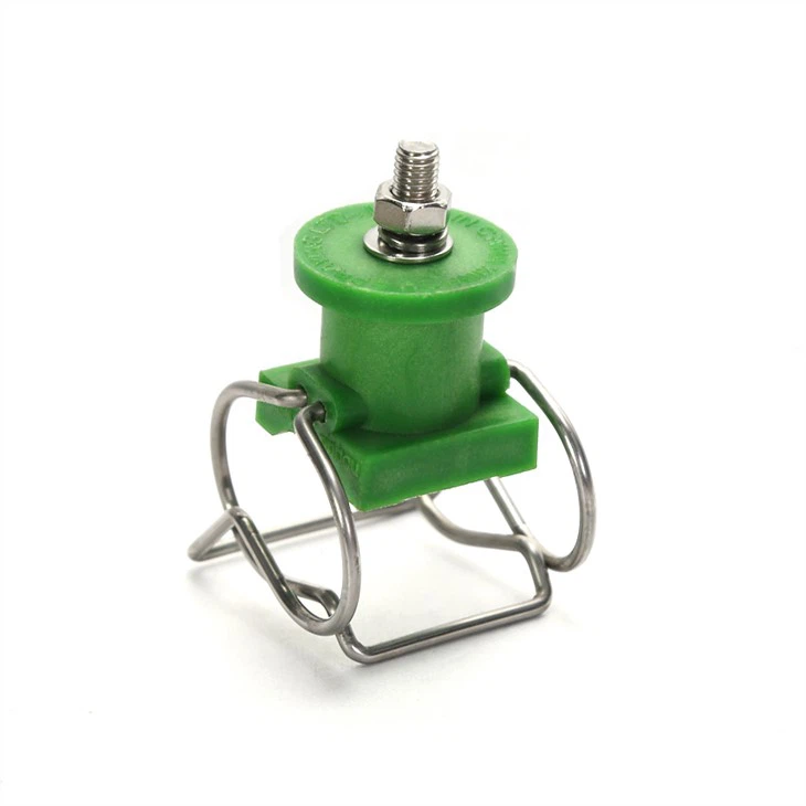 Plastic Pipe Mounting Clamp Adapter Fittings