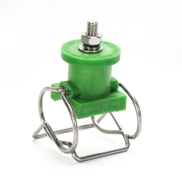 Plastic Pipe Mounting Clamp Adapter Fittings